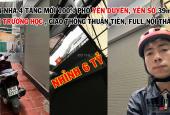 Nhà đẹp phố Yên Duyên, Yên Sở – 4 tầng, full nội thất, giá nhỉnh 6 tỷ