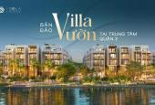 Bán đảo biệt thự vườn 3 mặt giáp sông,334m2 5pn 1 trệt 4 lầu 1 sân thượng