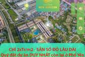 Sở hữu đất nền SẴN SỔ, NGAY SÁT KCN Samsung với giá CHỈ 2xtr/m2 (x tiểu học)