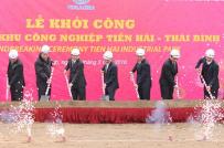 Thái Bình: Khởi công xây khu công nghiệp mới