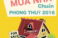 [Infographic]: Những lưu ý mua nhà chuẩn phong thủy 2016