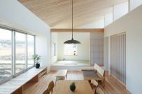 Nhà đẹp nhờ mẫu cửa gỗ dạng trượt phong cách Nhật