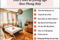 8 kiêng kỵ trong phong thủy phòng ngủ