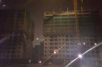 Sập giàn giáo chung cư 16 tầng tại dự án của Mường Thanh