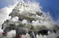 Tòa nhà phun sương ở Trung Quốc tự làm mát hiệu quả