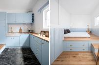 Ngôi nhà nhỏ quá đỗi xinh xắn được điểm tô bởi gam xanh pastel nhẹ nhàng