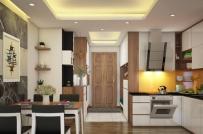 Những mẫu phòng bếp mở đẹp, tiện ích dành cho căn hộ chung cư