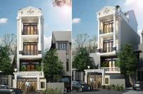 Tư vấn thiết kế nhà 4 tầng trên mảnh đất 74m2 Tư vấn thiết kế nhà 4 tầng trên mảnh đất 74m2