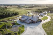 Nhà thi đấu đa năng ở Đan Mạch với kiến trúc chụm đa giác độc đáo