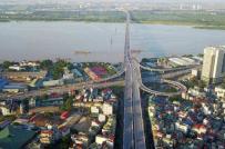 Xây cầu Vĩnh Tuy giai đoạn 2 nằm cách cầu cũ 2m