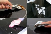 Cách làm sạch bề mặt bếp bằng kính đơn giản, tiết kiệm