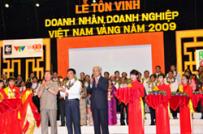 TGĐ Vinalands nhận giải Doanh nhân Việt Nam vàng 2009