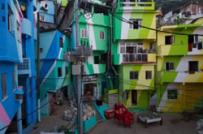 Khu ổ chuột đầy màu sắc ở Rio de Janeiro