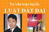 Tư vấn trực tuyến về luật đất đai