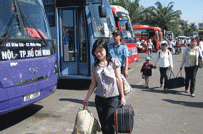 Hà Nội tăng 3.000 lượt xe/ngày phục vụ hành khách dịp Tết 
