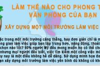 Mách bạn: Phong thủy chốn văn phòng