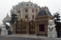 Biệt thự có kiến trúc đẹp và độc của đại gia Nam Định