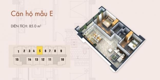 Chung cư C37 Bắc Hà Lê Văn Lương 84m2, giá 26tr/m2, sắp nhận nhà 1812862