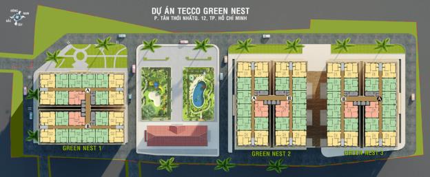 Căn hộ Tecco Green Nest gói vay 30.000 tỷ của BIDV với 2PN. 2BC, 2WC chỉ với 720 triệu, 57,6m 2820753