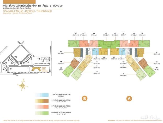 Mở bán tháp T5 căn hộ dịch vụ- thương mại Masteri Thảo Điền, giá 32tr/m2 (LH: 0902762639) 4335642