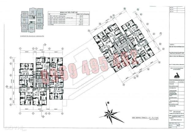 Cần bán gấp căn 3 phòng ngủ, chung cư B1B2 Tây Nam Linh Đàm, tầng trung 4922377