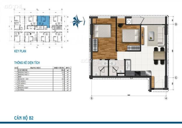 Carillon 3 Tân Bình, cách sân bay 5 phút, DT: 46-64m2, giá chỉ 1,68 tỷ căn. LH: 0932.632.823 5020447