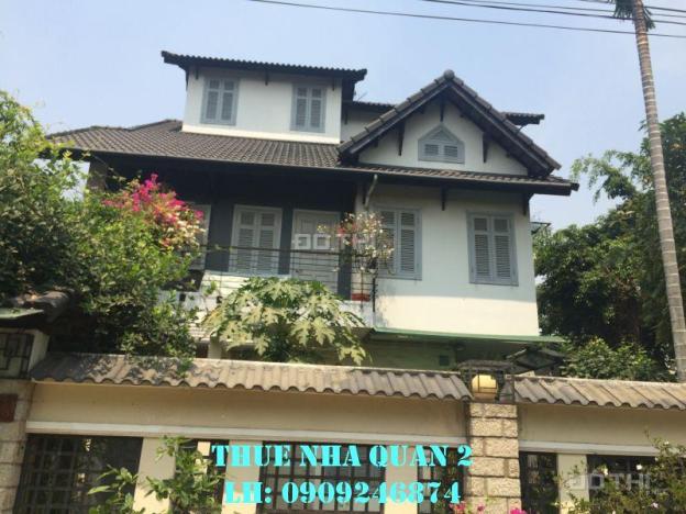 Cho thuê villa Quận 2 Thảo Điền, 30 triệu/tháng nhà đẹp trệt lầu 3 PN 5096752
