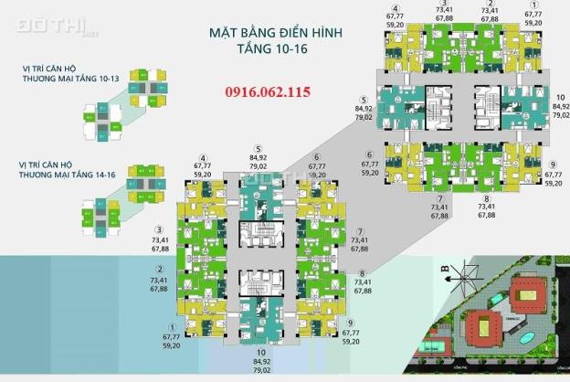 Mở bán tòa nhà công vụ N04A Ngoại Giao Đoàn, với DT từ 59m2 đến 122m2 giá hợp lý 2685498