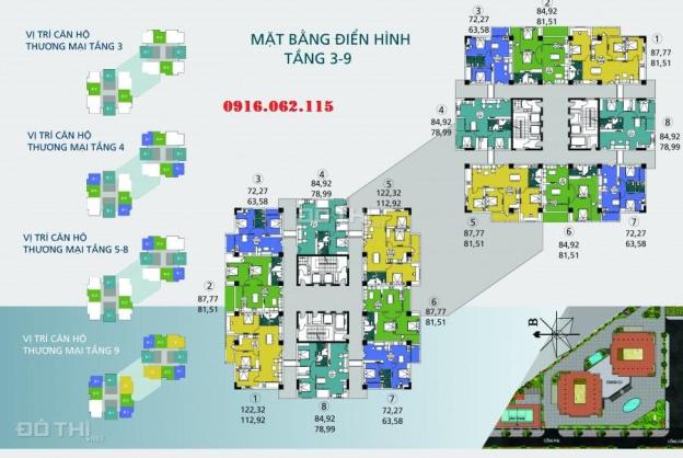 Mở bán tòa nhà công vụ N04A Ngoại Giao Đoàn, với DT từ 59m2 đến 122m2 giá hợp lý 2685498