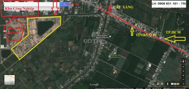 Đất thổ cư gần KDC Tân Đô chỉ 332 tr/130m2 nhận đất xây dựng ngay - LH chính chủ: 0909651181 5707437