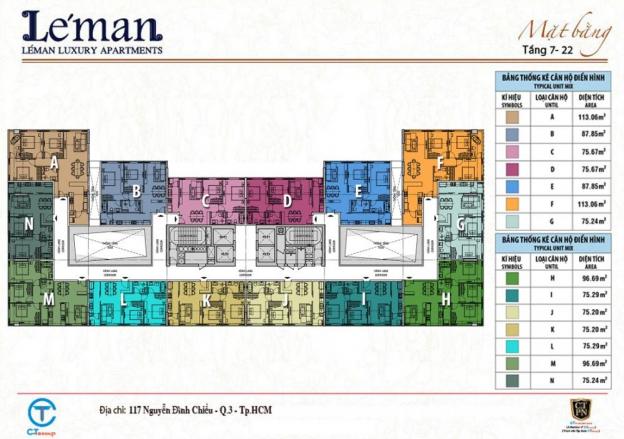 CĐT mở bán CH cao cấp Leman Q3, giá chỉ 6,7 tỷ, full nội thất, sắp giao nhà. LH 0939841819 6062986