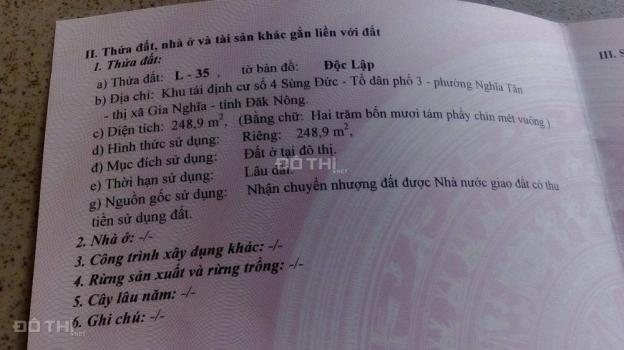 Bán đất tái định cư sùng đức Nghĩa Tân, Gia Nghĩa, Đắk Nông 5865676