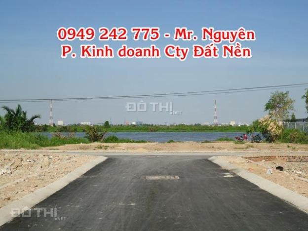 46 nền đất view sông Sài Gòn giá 15tr/m2 (750tr/nền 50m2), đường Vườn Lài, P. An Phú Đông, Quận 12 4978349