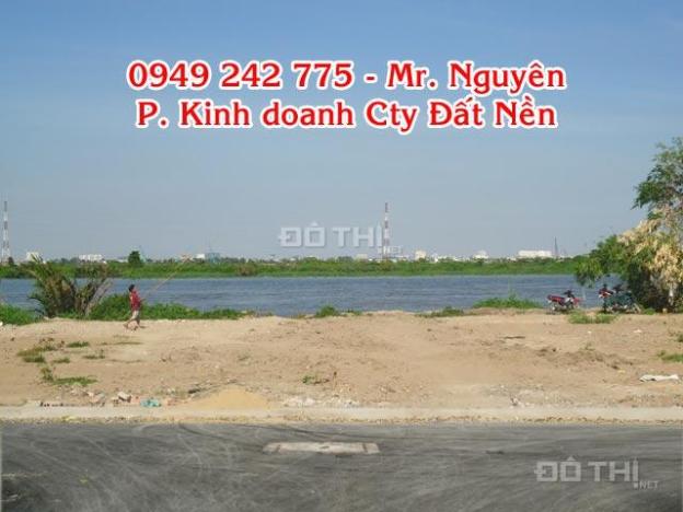 46 nền đất view sông Sài Gòn giá 15tr/m2 (750tr/nền 50m2), đường Vườn Lài, P. An Phú Đông, Quận 12 4978349