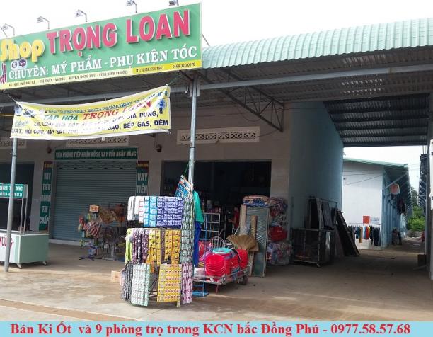 Bán ki ốt và 9 phòng trọ trong KCN Bắc Đồng Phú ,Bình Phước 5918340