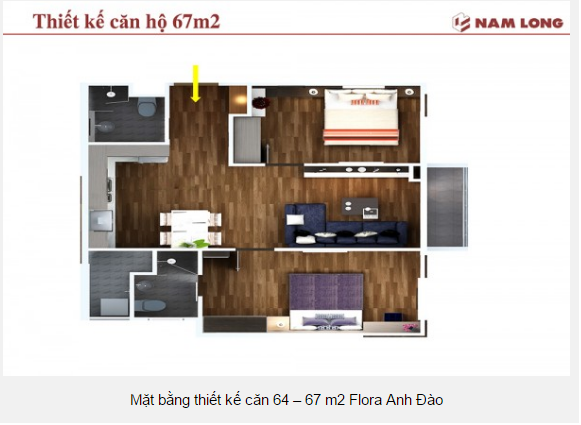 Bán lỗ căn hộ Flora Anh Đào 55m2, Quận 9, giá 990 triệu 6052728