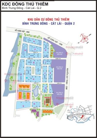 Bán đất biệt thự Đông Thủ Thiêm, Nguyễn Duy Trinh, nền C7 (12mx27m), 28.5 triệu/m2 6082703