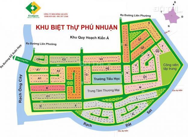 Bán đất Q9 dự án Phú Nhuận sổ đỏ, chính chủ giá tốt 0909 745 722 6106515