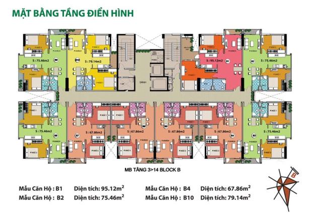 Cần bán CH Phúc Lộc Thọ 2PN giá 1.2 tỷ, 75.46 m2, Lê Văn Chí, P. Linh Trung, Q. Thủ Đức, TP. HCM 6127458