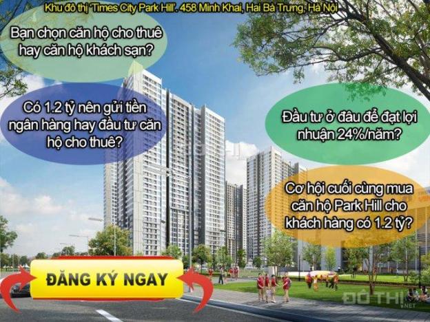 Bán căn hộ Times City, chỉ với giá 1,4 tỷ đồng sở hữu căn hộ 3 phòng ngủ 6251626