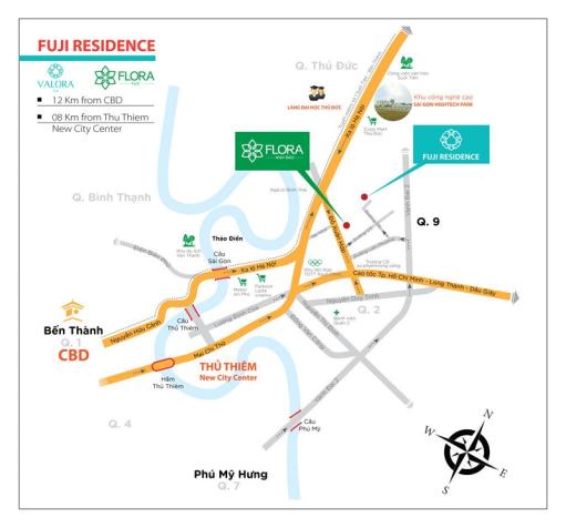 Bán căn hộ Flora Fuji, Quận 9, Condo chất Nhật 7346941