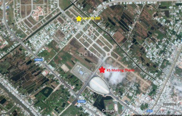 Bán đất khu dân cư Minh Thắng, Cà Mau gần KS Mường Thanh 6316744