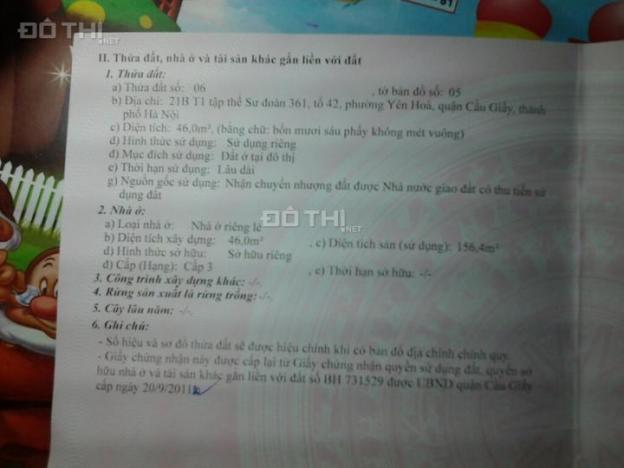 Bán nhà chính chủ số 21 ngõ 87 gần cầu 361 Nguyễn Khang, Cầu Giấy, Hà Nội, nhà 6 tầng 6488597