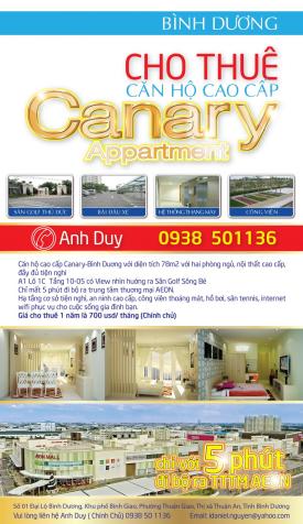Cho thuê căn hộ Canary C10-05 - 0938501136 7203698