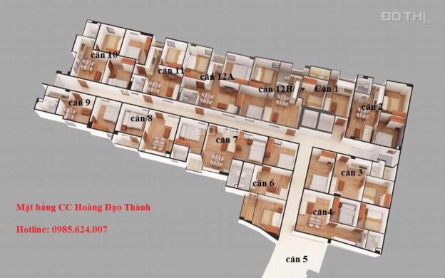 Bán căn hộ chung cư mini Hoàng Đạo Thành, giá từ 630tr chiết khấu 20tr 6509882