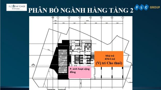 Chủ đầu tư FLC bán/ cho thuê mặt sàn làm nhà trẻ ở FLC Star Tower 418 Quang Trung, Hà Đông 6655512