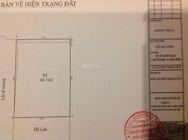 Bán nhà trong ngõ phố Thi Sách - Hai Bà Trưng - Hà Nội, LH: 0995483611 6690007