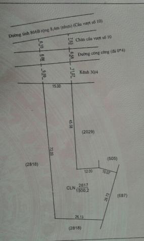 Bán 1500 m2 đất mặt tiền đường tỉnh 866B – Châu Thành – Tiền Giang 6964058