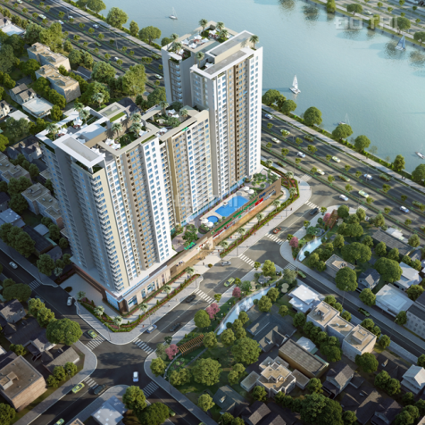 Bán căn hộ chung cư tại dự án Viva Riverside, Quận 6, Diện tích 68m2 giá 25 triệu/m² 6712040