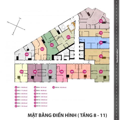 Bán căn hộ chung cư tại đường Thanh Bình, Hà Đông, Hà Nội, diện tích 60.89m2, giá 1,28 tỷ 6844719